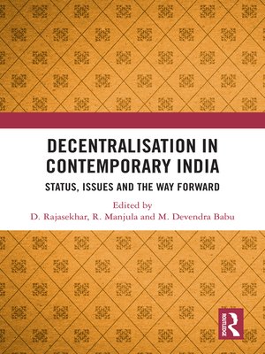 cover image of Decentralisation in Contemporary India